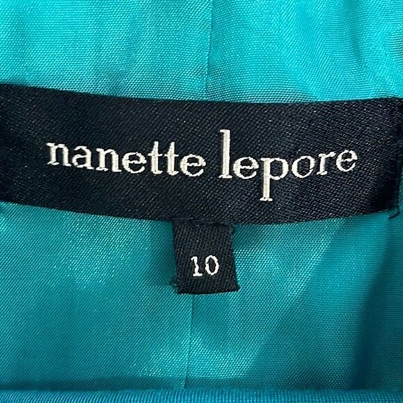 Nanette Lepore Double-Breasted Peplum Jacket - Picture 3 of 5